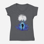 The Strongest-womens v-neck tee-IKILO