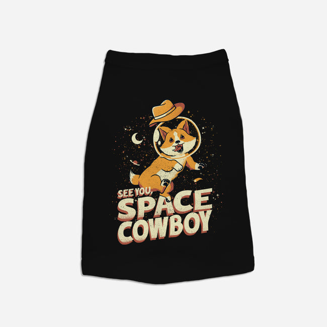 Corgi Space Cowboy-dog basic pet tank-tobefonseca