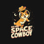 Corgi Space Cowboy-baby basic onesie-tobefonseca