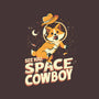 Corgi Space Cowboy-none polyester shower curtain-tobefonseca