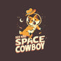 Corgi Space Cowboy-none adjustable tote bag-tobefonseca