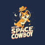 Corgi Space Cowboy-none fleece blanket-tobefonseca