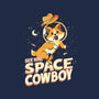 Corgi Space Cowboy-none adjustable tote bag-tobefonseca