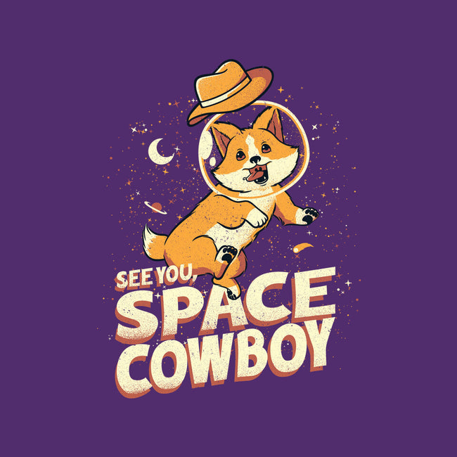 Corgi Space Cowboy-womens off shoulder sweatshirt-tobefonseca