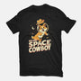 Corgi Space Cowboy-womens basic tee-tobefonseca
