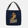 Corgi Space Cowboy-none adjustable tote bag-tobefonseca