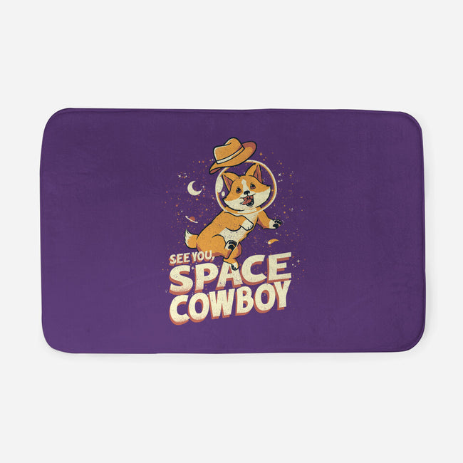 Corgi Space Cowboy-none memory foam bath mat-tobefonseca