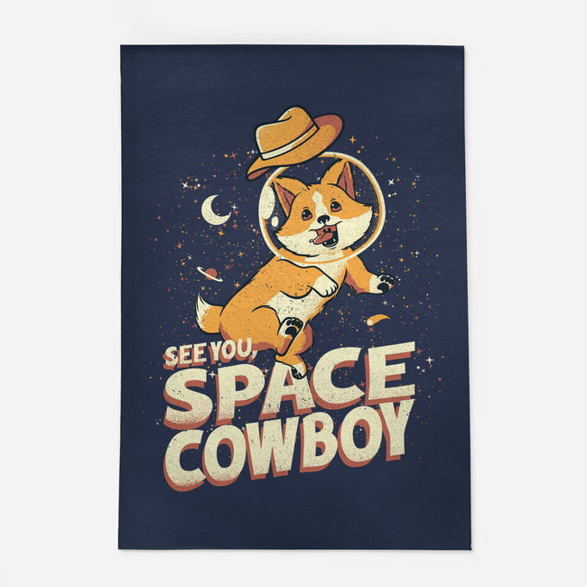 Corgi Space Cowboy-none indoor rug-tobefonseca