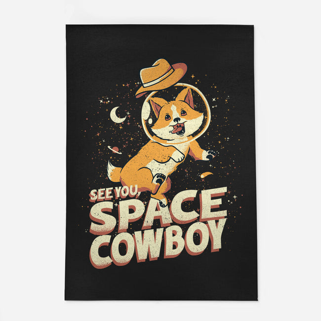 Corgi Space Cowboy-none outdoor rug-tobefonseca