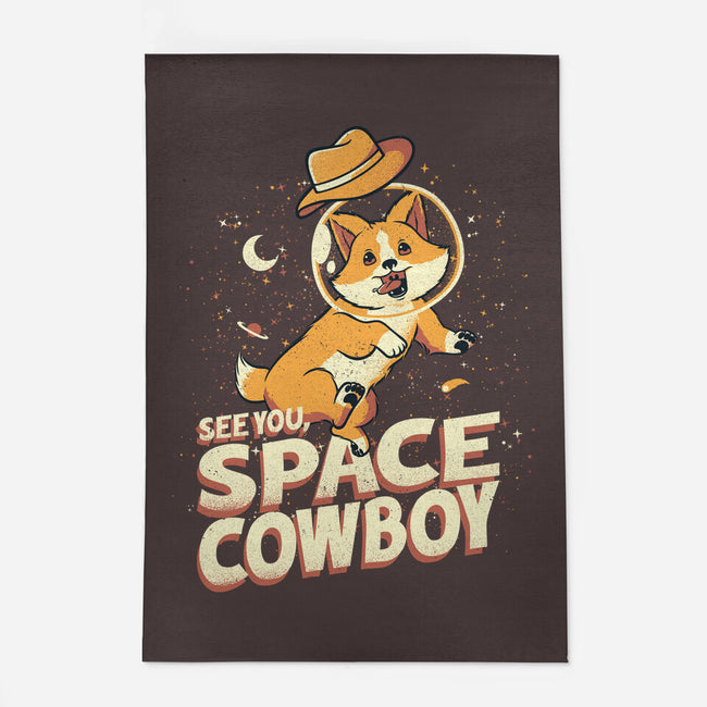 Corgi Space Cowboy-none outdoor rug-tobefonseca