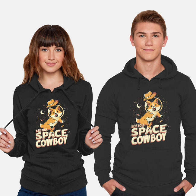 Corgi Space Cowboy-unisex pullover sweatshirt-tobefonseca