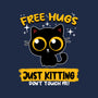 Free Hugs Just Kitting-unisex kitchen apron-erion_designs