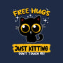 Free Hugs Just Kitting-none drawstring bag-erion_designs
