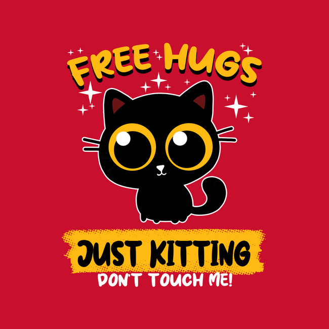 Free Hugs Just Kitting-mens basic tee-erion_designs