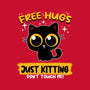 Free Hugs Just Kitting-womens racerback tank-erion_designs