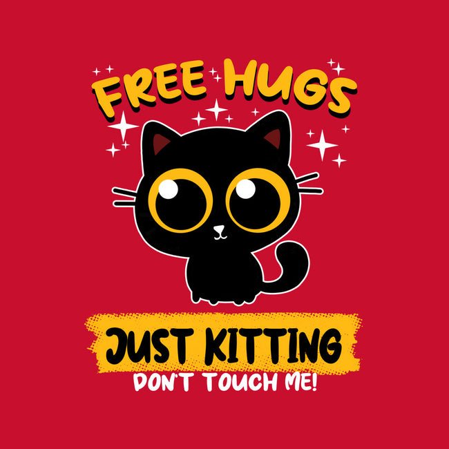 Free Hugs Just Kitting-none dot grid notebook-erion_designs