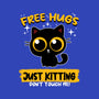 Free Hugs Just Kitting-youth crew neck sweatshirt-erion_designs