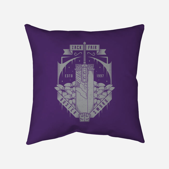First Class Sword-none removable cover w insert throw pillow-Alundrart