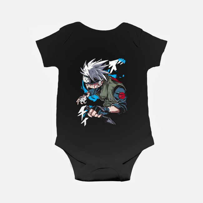 Hatake Kakashi-baby basic onesie-Rudy
