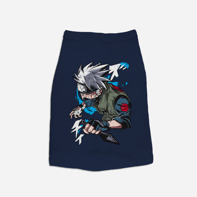 Hatake Kakashi-dog basic pet tank-Rudy