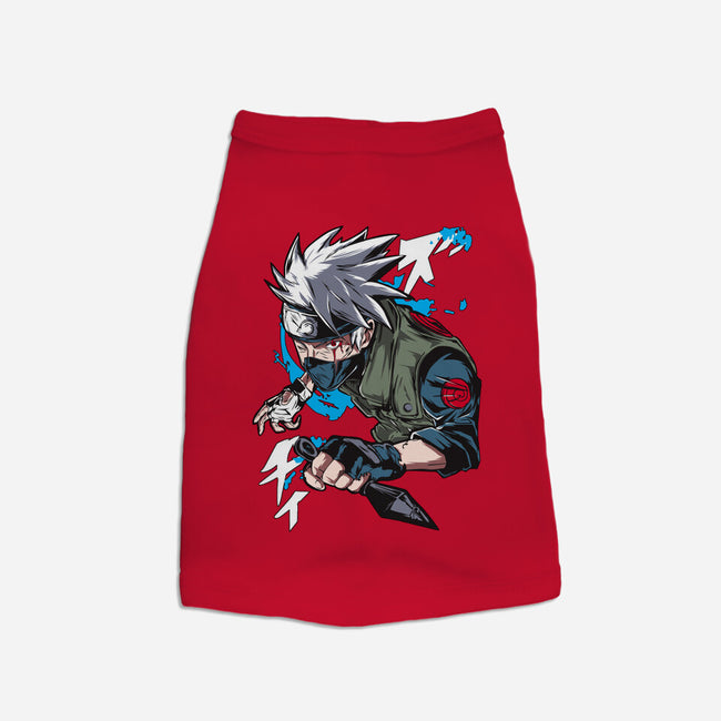 Hatake Kakashi-dog basic pet tank-Rudy