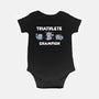 Triathlete Champion-baby basic onesie-turborat14