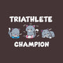 Triathlete Champion-none adjustable tote bag-turborat14