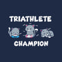 Triathlete Champion-unisex basic tee-turborat14