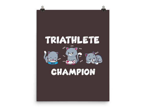 Triathlete Champion