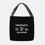 Triathlete Champion-none adjustable tote bag-turborat14