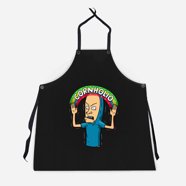 Cornholio!-unisex kitchen apron-Raffiti
