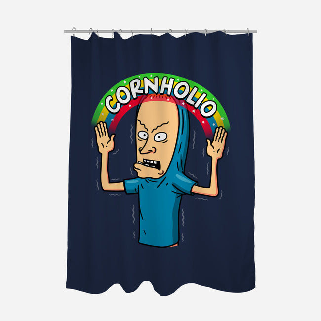 Cornholio!-none polyester shower curtain-Raffiti