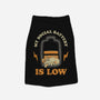 My Social Battery Is Low-dog basic pet tank-zawitees