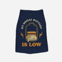 My Social Battery Is Low-dog basic pet tank-zawitees