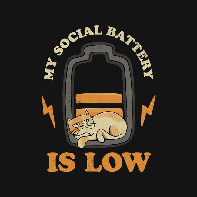 My Social Battery Is Low-youth pullover sweatshirt-zawitees