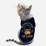 My Social Battery Is Low-cat basic pet tank-zawitees