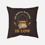 My Social Battery Is Low-none removable cover throw pillow-zawitees
