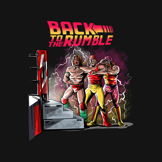 Back To The Rumble-none stretched canvas-zascanauta