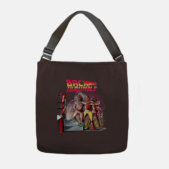 Back To The Rumble-none adjustable tote bag-zascanauta
