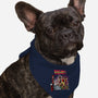 Back To The Rumble-dog bandana pet collar-zascanauta