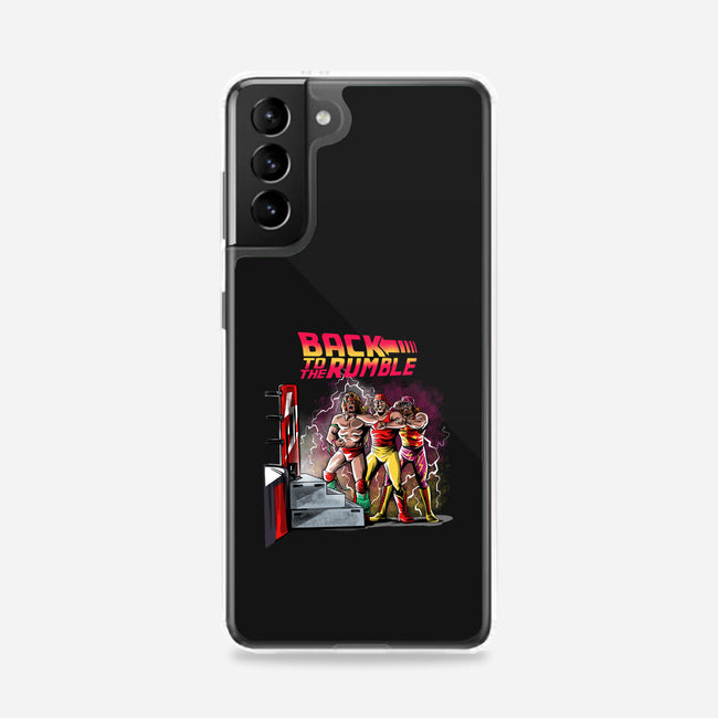Back To The Rumble-samsung snap phone case-zascanauta