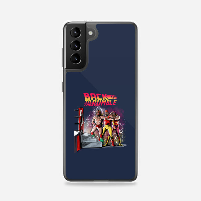 Back To The Rumble-samsung snap phone case-zascanauta