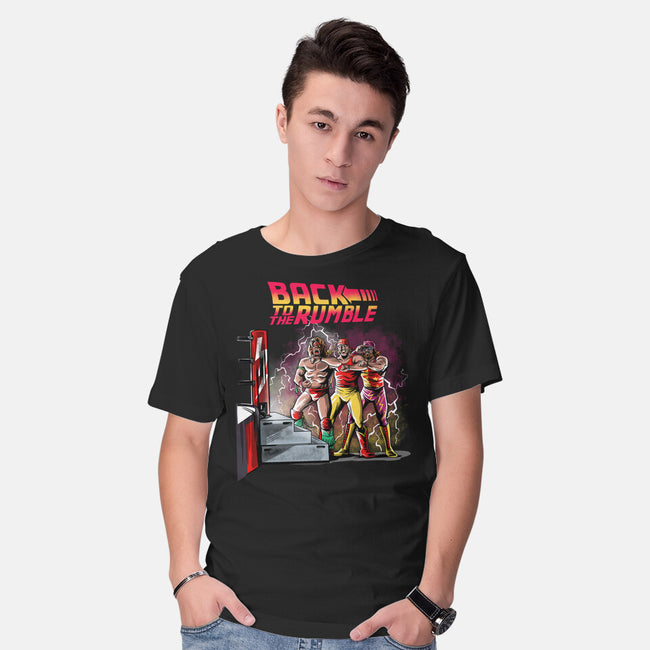 Back To The Rumble-mens basic tee-zascanauta