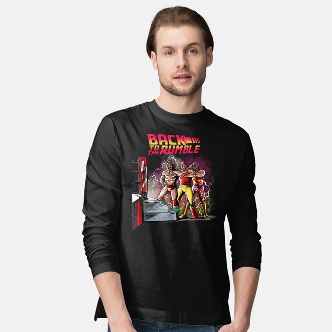 Back To The Rumble-mens long sleeved tee-zascanauta