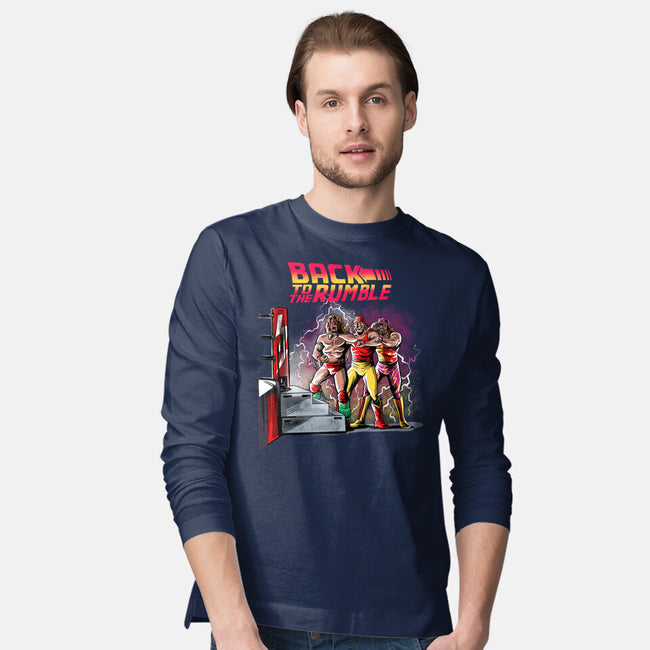Back To The Rumble-mens long sleeved tee-zascanauta