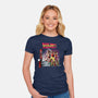 Back To The Rumble-womens fitted tee-zascanauta
