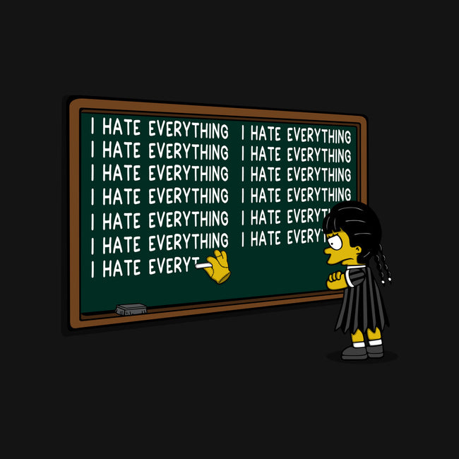 Fully Hate Everything-none polyester shower curtain-Melonseta