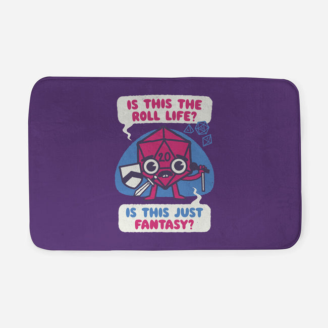 Is This The Roll Life-none memory foam bath mat-Weird & Punderful