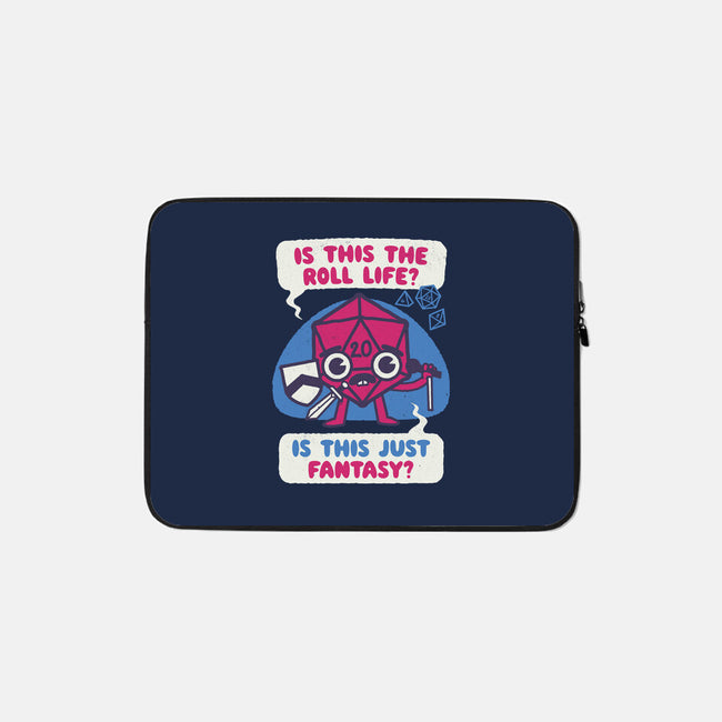 Is This The Roll Life-none zippered laptop sleeve-Weird & Punderful