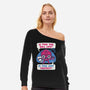 Is This The Roll Life-womens off shoulder sweatshirt-Weird & Punderful